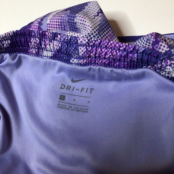 Nike Dri Fit Athletic Shorts With Liner Sz Large - Picture 6 of 6